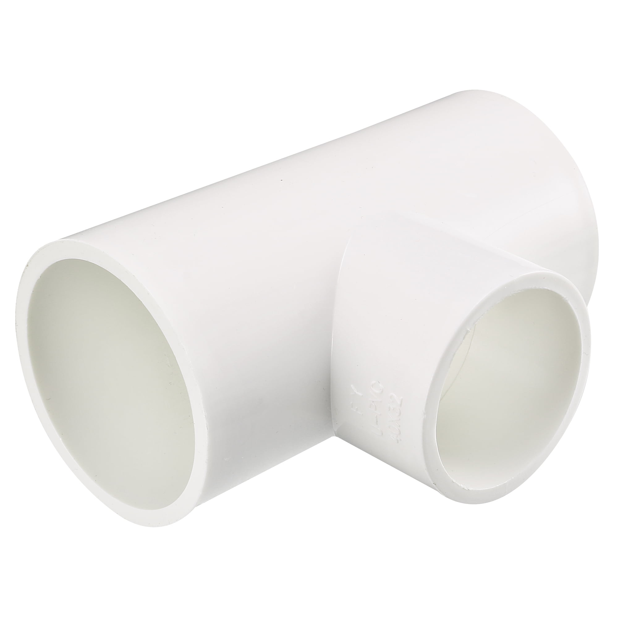 40mm x 40mmx 32mm Slip Reducing Tee PVC Pipe Fitting TShaped 2Pcs
