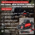 thumbnail image 2 of X-BULL High Speed Electric Winch XRS 13000LBS 12V Synthetic Rope SUV Jeep Truck 4WD 2 in 1 Wireless Remote, 2 of 15