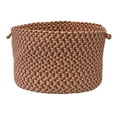 thumbnail image 4 of BU95A018X018 Burmingham - Neutral Tone 18"x18"x12" Basket, 100% Polypropylene - Round., 4 of 5