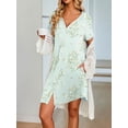 thumbnail image 5 of Avidlove Womens Nightgown Button Down Pajama Dress Sexy Ladies Sleepwear Maternity Night Shirts, 5 of 5