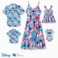 thumbnail image 5 of Disney Robes pour Femmes Robe Sans Manches à Motif Floral Lilo et Stitch Tenues Assorties Maman et Moi, 5 of 5
