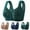 Dark Green, variant on gakvbuo Front Closure Bra for Women Front Buckle Bras Wireless Bra Woman's Large Size Rims-free Gathered Comfortable Breathable Underwear Daily Bra