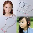 thumbnail image 3 of French Princess Hair Band&Earings Child Girls Pearl Hairband Fashion Retro Tassel Hairdressing Accessories, 3 of 5