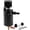 Black, variant on 150ml (5oz) Universal Baffled Car Oil Catch Can Kit Reservoir Tank with Breather Filter Drain Valve Aluminum Bipartite Design Oil Separator with 2 Ports