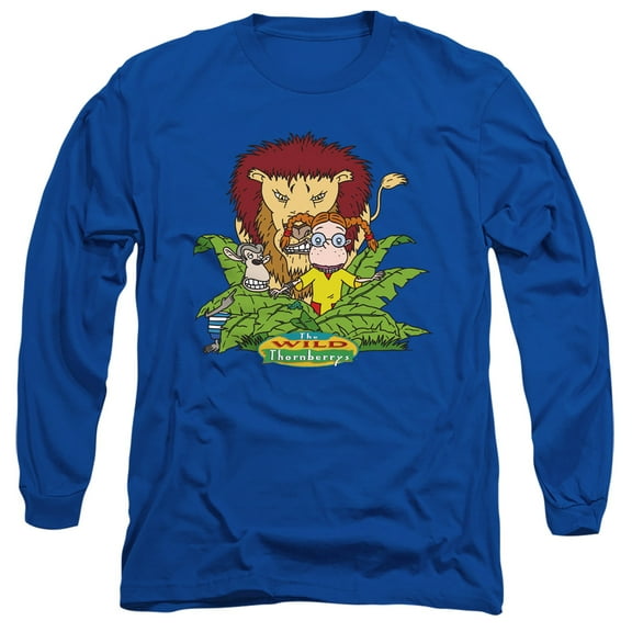 Wild Thornberrys Sneak Attack Unisex Adult Long-Sleeve T Shirt