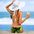 thumbnail image 5 of pear Detachable Sponge Adjustable Strap Bikini Set Two-Pack Swimsuit Suit Beach Pool Party, 5 of 6