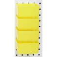thumbnail image 5 of 10 Pack Small Plastic Pegboard Storage/Parts Bins - Yellow, 5 of 7