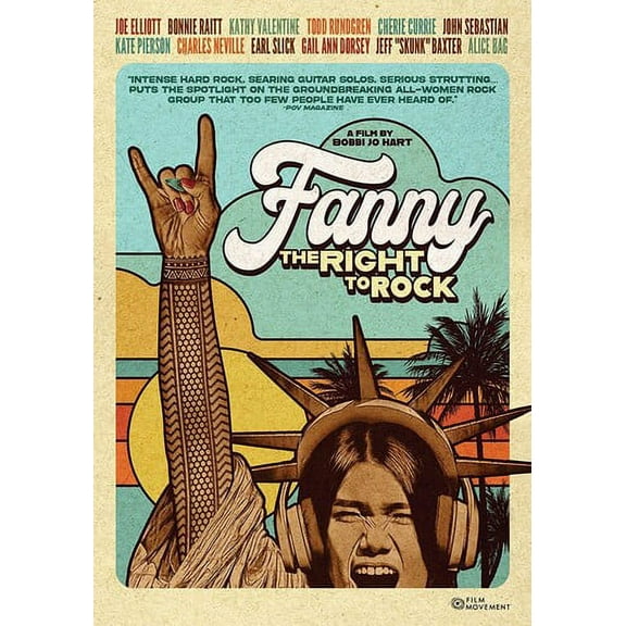 Fanny: The Right to Rock (DVD), Film Movement, Documentary