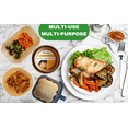 thumbnail image 6 of MiKapana Rectangular Disposable Air Fryer Liners, Rectangular Paper Liner, Parchment Paper Non-Stick, 8.7"x5.5"x1.7",100 Count, 6 of 7