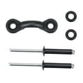 thumbnail image 3 of Peahefy Tri Fold Rivets,Pad Eyes Rivets,Durable Kayak Replacement Kit Set with Nylon Pad Eyes & Tri-Fold Rivets & Screw Nuts, 3 of 8