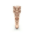 thumbnail image 3 of Peach Pink Morganite Engagement Ring, 3 of 3
