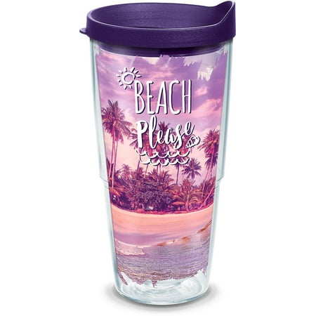 Tervis 24 oz. Beach Please Tumbler With Lid 24 oz. Tumbler