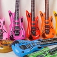 thumbnail image 2 of 40X Inflatable Guitar, Blow Guitar, Suitable for Children'S Gifts Holiday Parties, 2 of 8