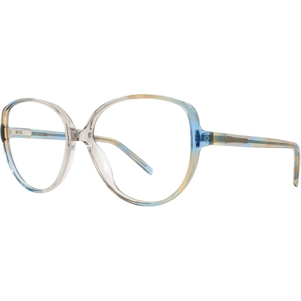 Flat Earth FE5883 Cristal Bleu/Brun Clair Lunettes Ophtalmique