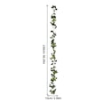 thumbnail image 2 of OUNONA Guirnalda Colgante De Rosas Artificiales Para De Bodas Y Techos, 2 of 7