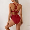 thumbnail image 4 of Traje de baño de una pieza para mujer Traje de baño diario para mujer Traje de baño conservador de cuerpo unido Conjunto de playa de dos piezas Traje de baño de moda de playa para mujer Trajes de baño, 4 of 5