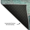 thumbnail image 5 of Addison Rugs Mayfield Premium Machine Washable Transitional Modern Green Rectangle Rug, 8' x 10', 5 of 6
