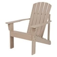 thumbnail image 7 of Shine Company Traditional Cedar Wood Patio Firepit Adirondack Chair in Gray, 7 of 7