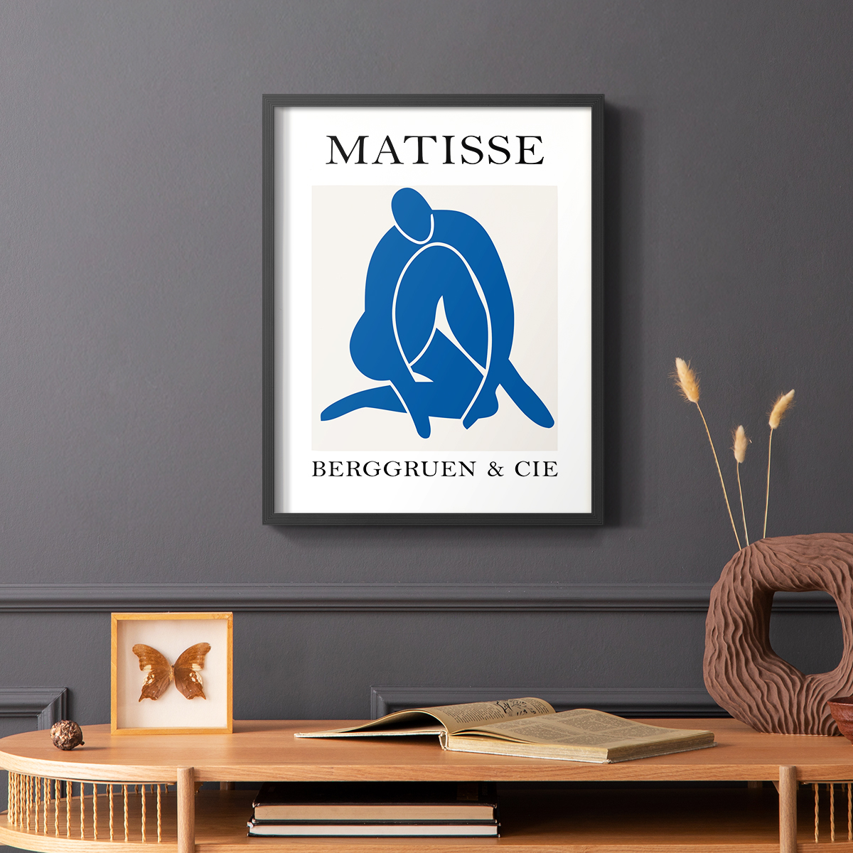 Matisse CCXCIII in Solid Wood 22 x 28 Framed Print