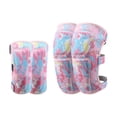 thumbnail image 1 of Niños las almohadillas de de codo Gear protectores de protección transpirable patinaje de patinaje de patinaje de patinaje portátiles y niñas Rosa, 1 of 8