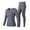 Gray, variant on LYXSSBYX 2 Piece Outfit for Women Winter Outdoor Warm Clothing Heated for Riding Skiing Fishing Charging Via Heated Coat Tops