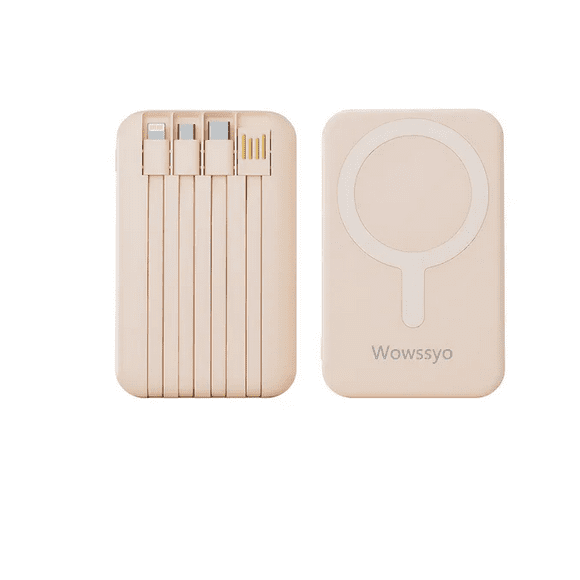 Power Bank 10000 Mah /batería Externa 22w /carga Magnético Xtellar rosa