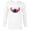 White, variant on Disney Stitch Shades Carefree - Long Sleeve T-Shirt for Men - Customized-White
