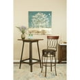 thumbnail image 6 of OSP Home Furnishings 30" Cosmo Metal Swivel Barstool inÂ&nbsp;Espresso Faux Leather Seat, 6 of 7