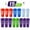 Multicolored, variant on 15 Pcs 16 oz Plastic Coffee Cups with Lids, Motivational Quote Reusable Mugs for Office Graduation Volunteer Appreciation Party and Gift Giving, Durable PP Material, Black or Multicolor