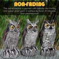 thumbnail image 5 of CSChome Owl Statue Orchard Owl Scarecrows Garden Decoration Creative Realistic Bird Owl Statue Ornament, 5 of 5