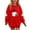 Red, variant on Cethrio Girls Halloween Sweatshirts Size 7-8 T, Fall Graphic Fleece Lined Long Sleeve Halloween Tops Khaki