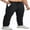 C-Black, variant on Puztloy Mens Sweatpants with Zipper Pockets Joggers for Men Elastic Waist Outdoor Sweatpants Suitable for Jogging, Running and Training Black