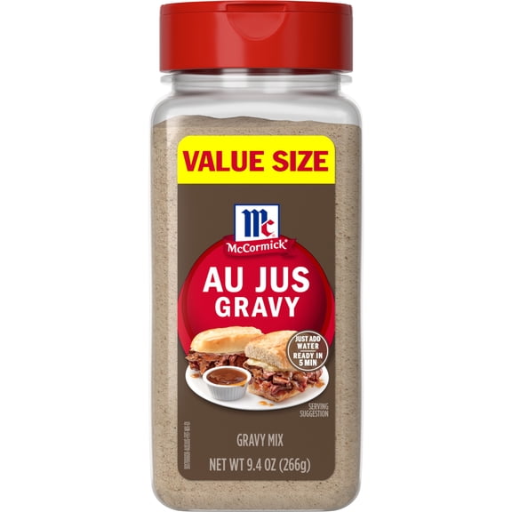 McCormick Au Jus Gravy Mix, 9.4 oz Bottle