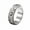 Silver, variant on PULABO Moon Star Sun Stainless Steel Spinner Ring for Mother's Day Gift Specials Size 4-13