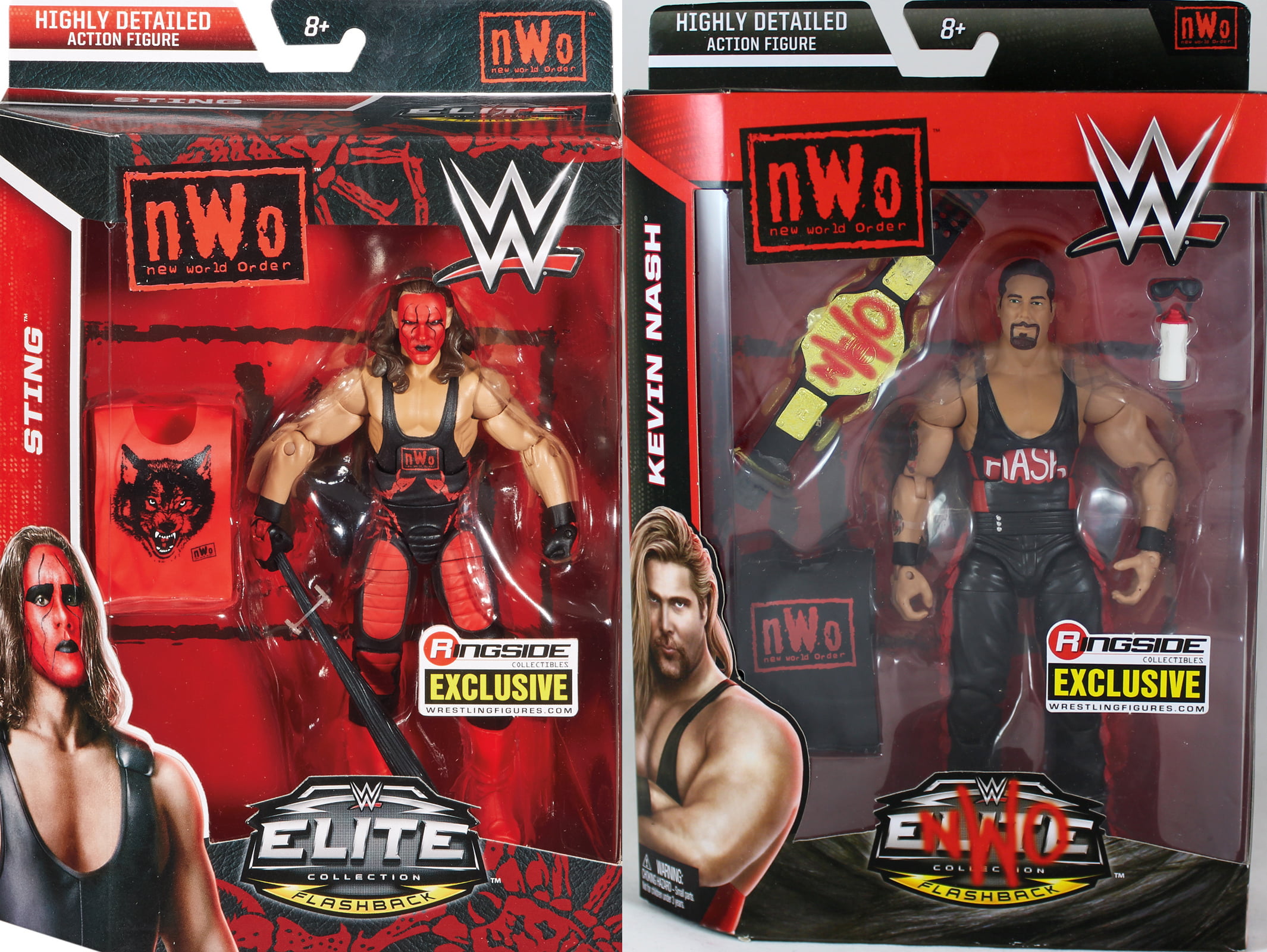 Package Deal - NWO Wolfpac (Sting & Kevin Nash) - Ringside Exclusives W...