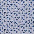thumbnail image 2 of Zelouf Swiss Dot Print  , Sewing, DIY, Crafts Fabric by the Yard, 144 Wht/blue, 10 Yard, 2 of 2