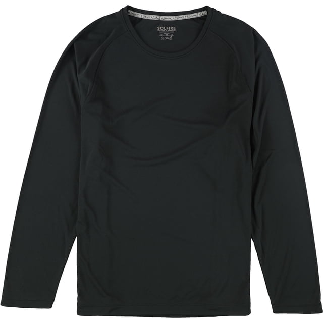 Camiseta Básica Tyler SOLFIRE para Hombre Negra XL