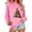 Pink, variant on Maplenight Women's Christmas Sweatshirt Xmas Graphic Printed Crew Neck Pullover Sweatshirts Holiday Vacation Long Sleeve Shirts