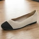 thumbnail image 4 of Zapatos para Calados Planos Tejidos Mujer Antideslizantes Viajes Al Aire Libre, 4 of 9