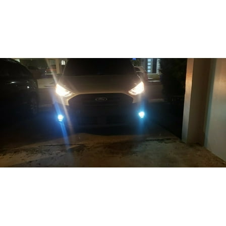 For The BlingLights Brand Blue Halo Fog Lights for 2019-2024 Ford Transit Connect