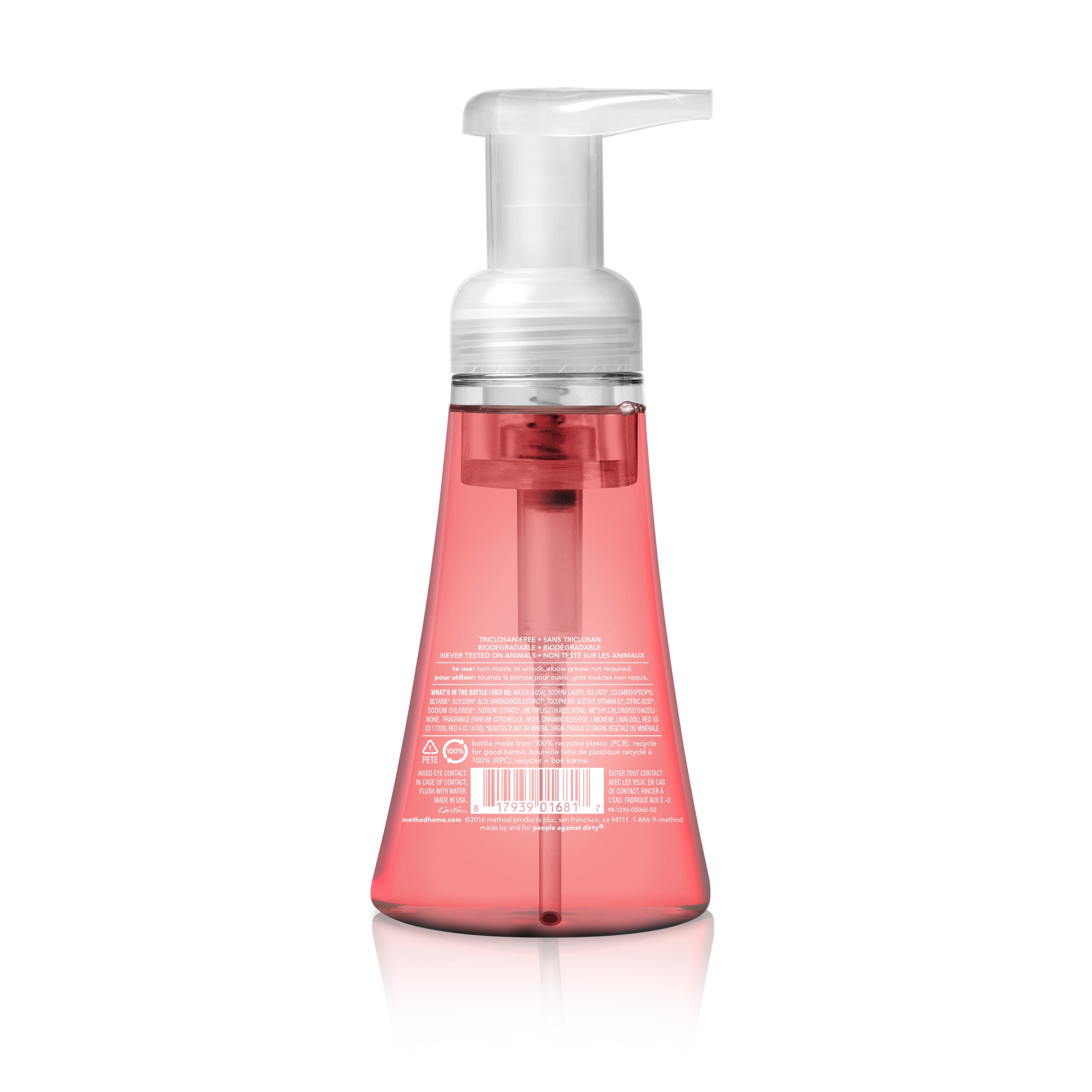 method hand soap scents