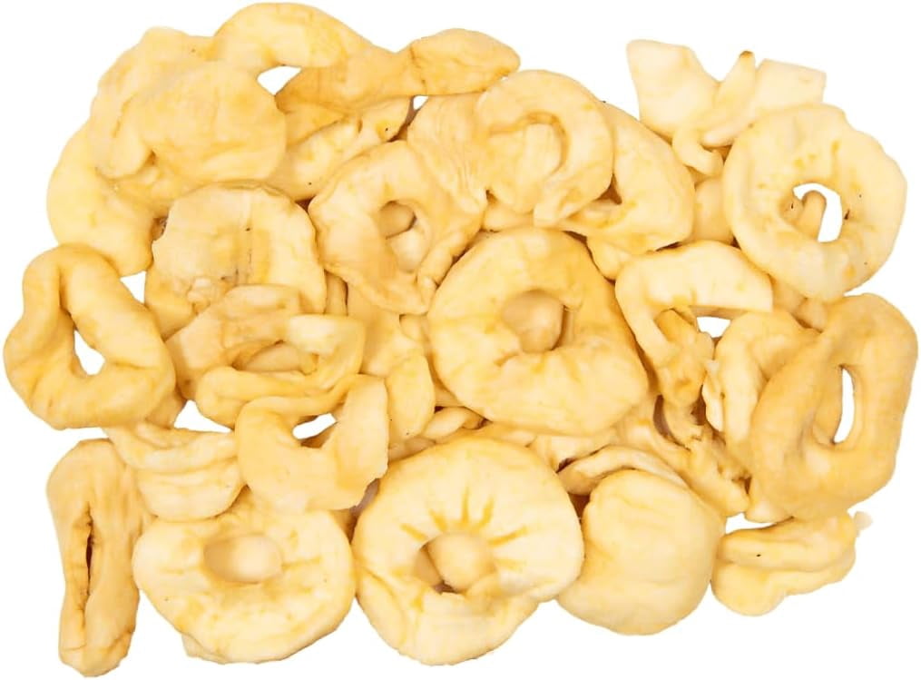 Small Pet Select - Dried Apples, a Natural Treat for Rabbits, Guinea Pigs, Chinchillas, Gerbils, Hamsters, Mice, and Rats, 2oz