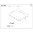 thumbnail image 3 of Carefree 25'' L x 22'' W Single Bowl Self-Rimming Kitchen Sink, 3 of 5