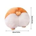thumbnail image 3 of TIELUTT Coussin Chauffe-Mains en Forme de Corgi Peluche Chien Poupée Enfants, 3 of 8