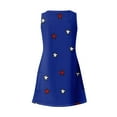 thumbnail image 5 of WEANT Plus Size 4th of July Dress Generic Usa Flag Patriotic Dress Royal Blue L, 5 of 5
