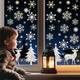 thumbnail image 2 of Wovilon AntiCollision Window Decals For Glass Clings Save Birds Non Adhesive Christmas Snowflake Stickers,50 PCS, 2 of 8