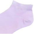 thumbnail image 4 of SERISIMPLE Women Bamboo Ankle Socks Thin Soft Low-Cut Lightweight Breathable Sock 5 Pairs (Purple, Large), 4 of 6