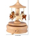 thumbnail image 2 of Classical Music Box,Music Boxes Artware Wooden Vintage Musical Box Home Decor, 2 of 4