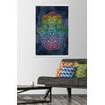 thumbnail image 5 of Brigid Ashwood - Rainbow Hamsa Wall Poster with Magnetic Frame, 22.375" x 34", 5 of 5