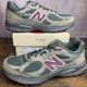 thumbnail image 2 of New Balance Teddy Santis x 990v3 Made in USA Green Purple Size 11.5 M990GP3 Rare, 2 of 6